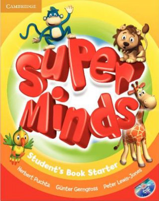 Книга Super Minds Starter Student's Book with DVD-ROM Herbert Puchta