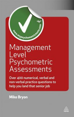 Könyv Management Level Psychometric Assessments Mike Bryon