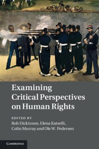 Książka Examining Critical Perspectives on Human Rights Rob Dickinson