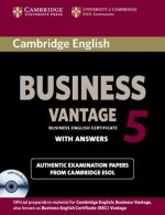 Könyv Cambridge English Business 5 Vantage Self-study Pack (Student's Book with Answers and Audio CDs (2)) Cambridge ESOL