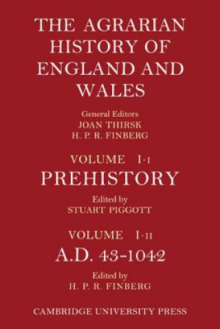 Carte Agrarian History of England and Wales 8 Volume Set in 12 Paperback Parts Stuart Piggott