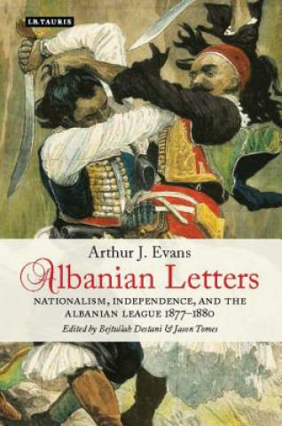 Kniha Albanian Letters Arthur Evans