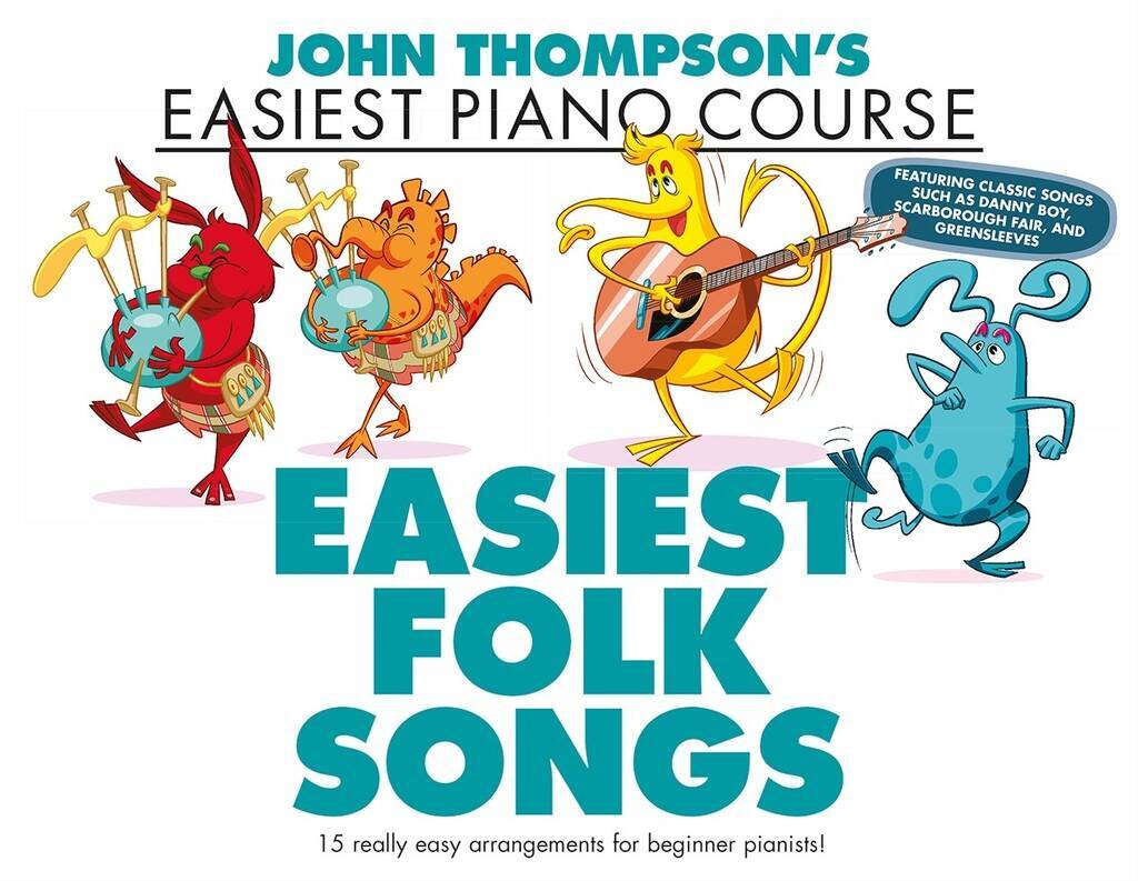 Βιβλίο John Thompsons Easiest Piano Gde Folk So TRADITIONAL