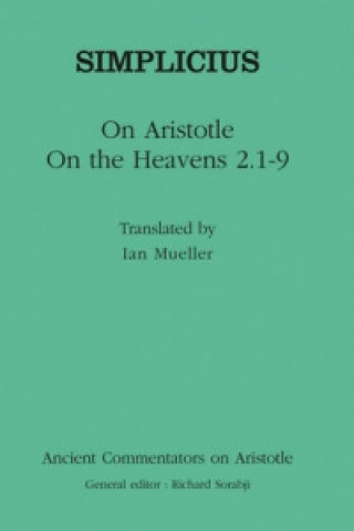 Książka On Aristotle "On the Heavens 2.1-9" of Cilicia Simplicius