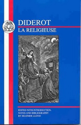 Könyv La Religieuse Denis Diderot