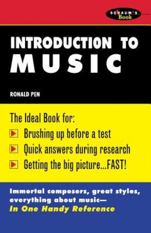 Könyv Schaum's Outline of Introduction To Music Ronald Pen