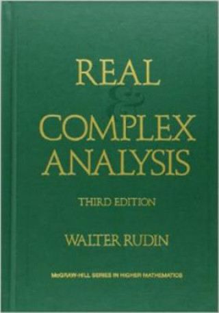 Kniha Real and Complex Analysis Walter Rudin