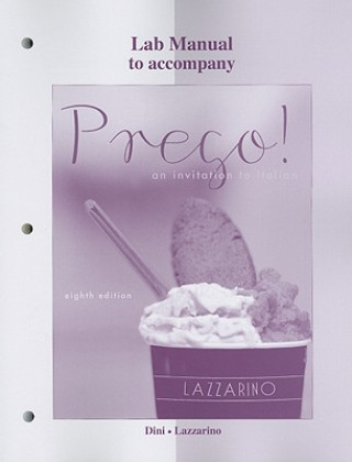 Knjiga Laboratory Manual for Prego! Graziana Lazzarino