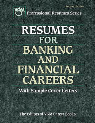 Kniha Resumes for Banking and Financial Careers Vgm Career Books