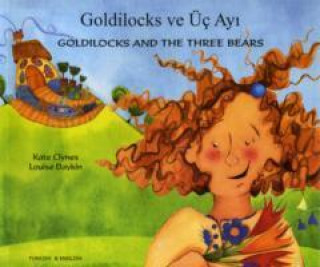 Książka Goldilocks and the Three Bears in Turkish and English Kate Clynes