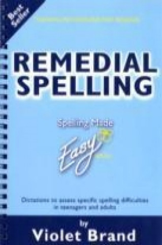 Kniha Remedial Spelling Violet Brand