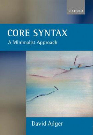 Knjiga Core Syntax David Adger