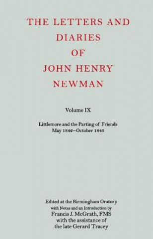 Livre Letters and Diaries of John Henry Newman F M S McGrath