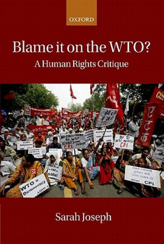 Book Blame it on the WTO? Sarah Joseph