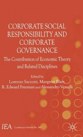 Kniha Corporate Social Responsibility and Corporate Governance Lorenzo Sacconi