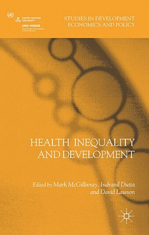 Kniha Health Inequality and Development Mark McGillivray