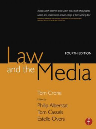 Könyv Law and the Media Tom Crone