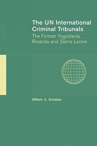 Kniha UN International Criminal Tribunals William A Schabas