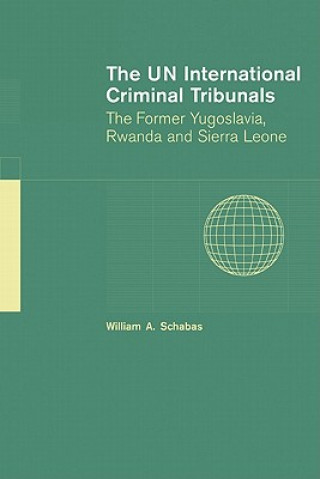 Книга UN International Criminal Tribunals William A Schabas