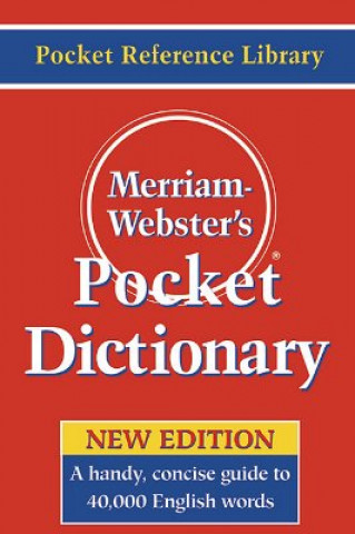 Könyv Merriam Webster's Pocket Dictionary Merriam-Webster