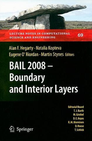 Kniha BAIL 2008 - Boundary and Interior Layers Alan F Hegarty