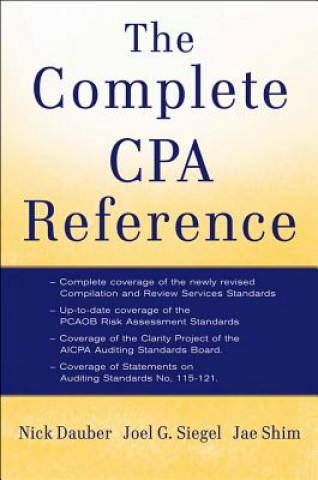 Książka Complete CPA Reference Jae K Shim