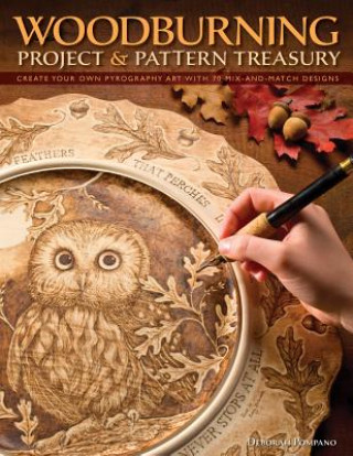 Книга Woodburning Project & Pattern Treasury Deborah Pompano