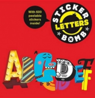 Kniha Stickerbomb Letters Studio Rarekwai