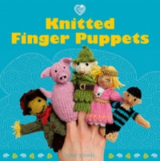 Książka Knitted Finger Puppets Susie Johns