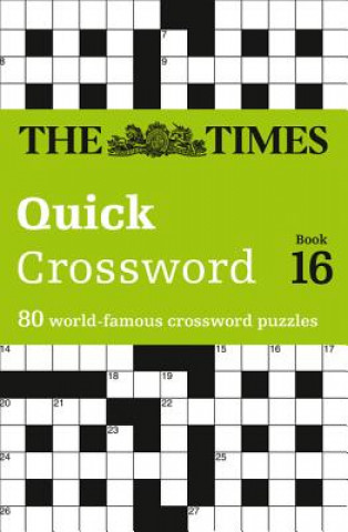 Carte Times Quick Crossword Book 16 John Grimshaw