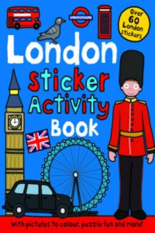 Könyv London Sticker Activity Book Roger Priddy