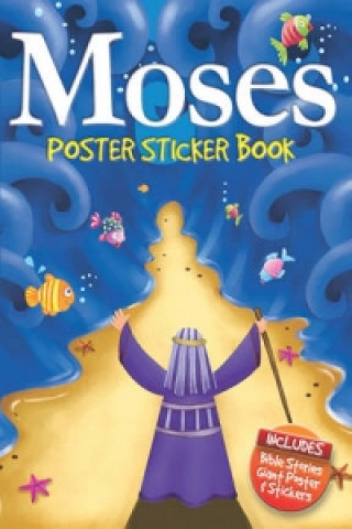 Buch Moses Poster Sticker Book Jo Parry