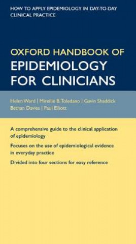 Kniha Oxford Handbook of Epidemiology for Clinicians Helen Ward