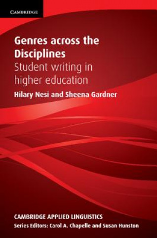 Carte Genres across the Disciplines Hilary Nesi
