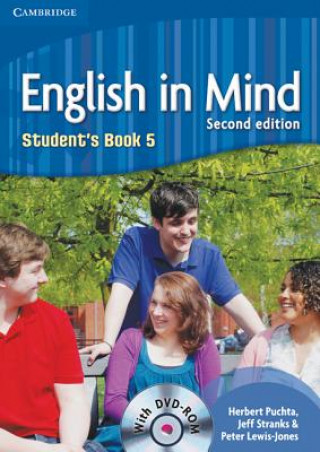 Knjiga English in Mind Level 5 Student's Book with DVD-ROM Herbert Puchta