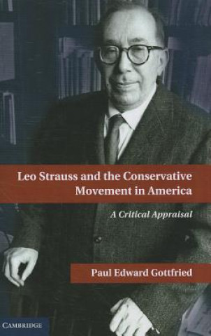 Libro Leo Strauss and the Conservative Movement in America Paul E Gottfried