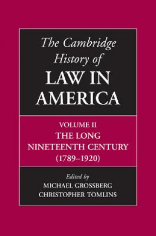 Libro Cambridge History of Law in America Michael Grossberg