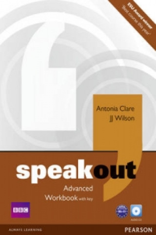 Kniha Speakout Advanced Workbook with Key and Audio CD Pack Antonia Clare