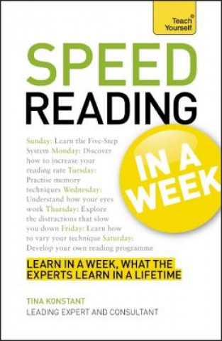 Carte Speed Reading In A Week Tina Konstant