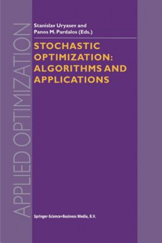 Könyv Stochastic Optimization Stanislav P Uryasev