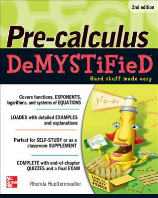 Book Pre-calculus Demystified, Second Edition Rhonda Huettenmueller