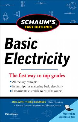 Kniha Schaums Easy Outline of Basic Electricity Revised Milton Gussow