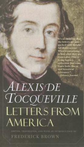 Книга Letters from America Alexis de Tocquevill