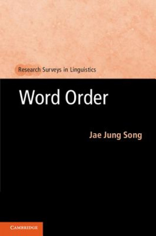 Knjiga Word Order Jae Jung Song