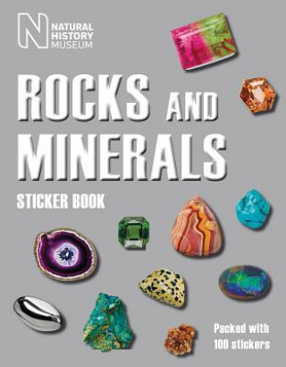 Kniha Rocks and Minerals Sticker Book Natural History Museum
