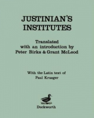 Buch Justinian's Institutes Flavius Justinianus