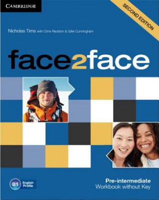 Kniha face2face Pre-intermediate Workbook without Key Nicholas Tims