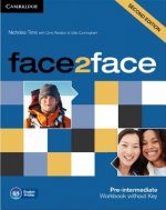 Carte face2face Pre-intermediate Workbook without Key Nicholas Tims