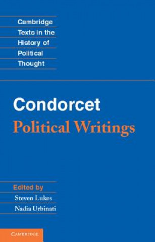 Könyv Condorcet: Political Writings Steven Lukes