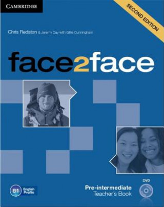 Knjiga face2face Pre-intermediate Teacher's Book with DVD Chris Redston
